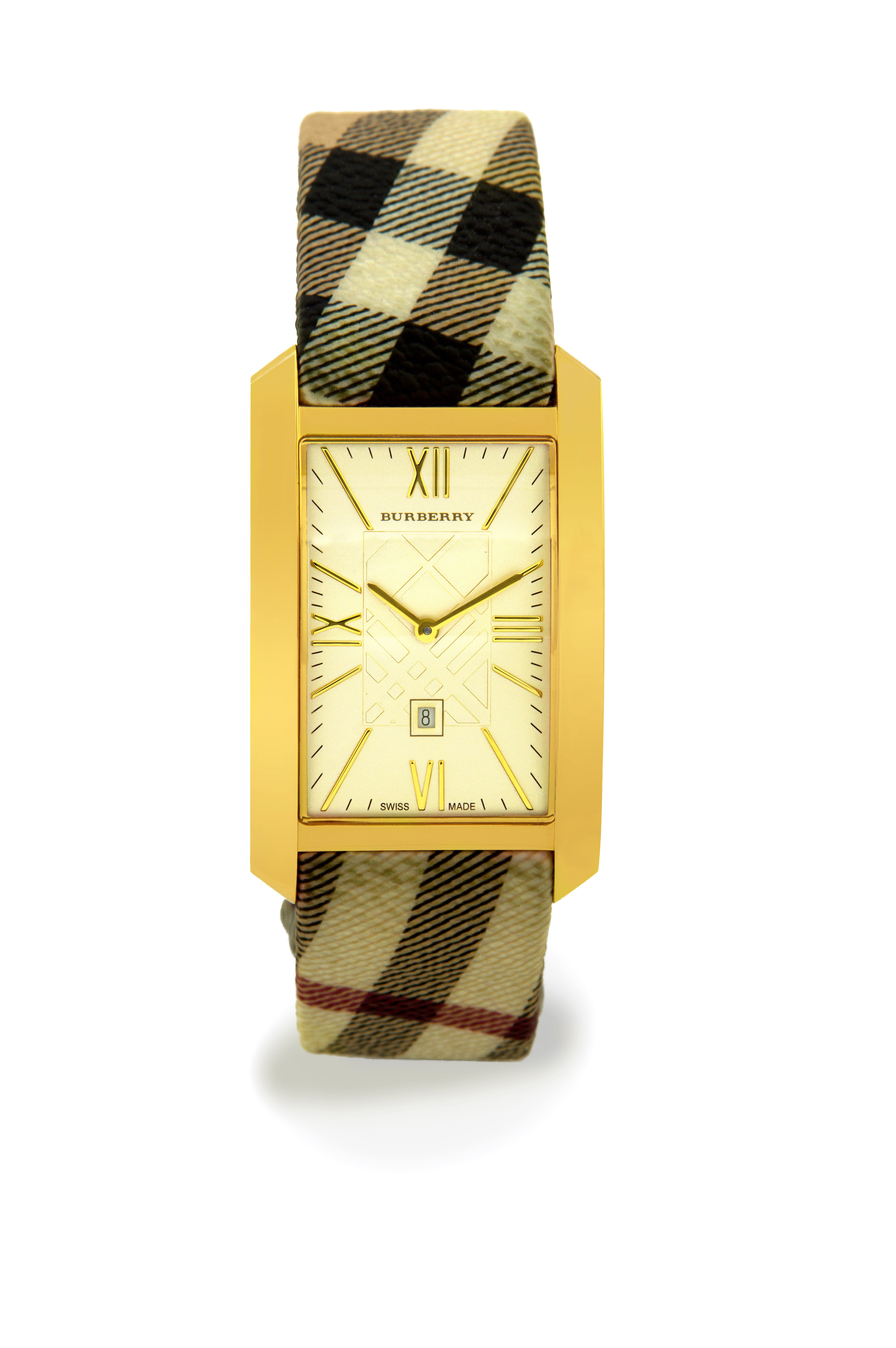 Γυναικείο ρολόι BURBERRY, με λουράκι.
