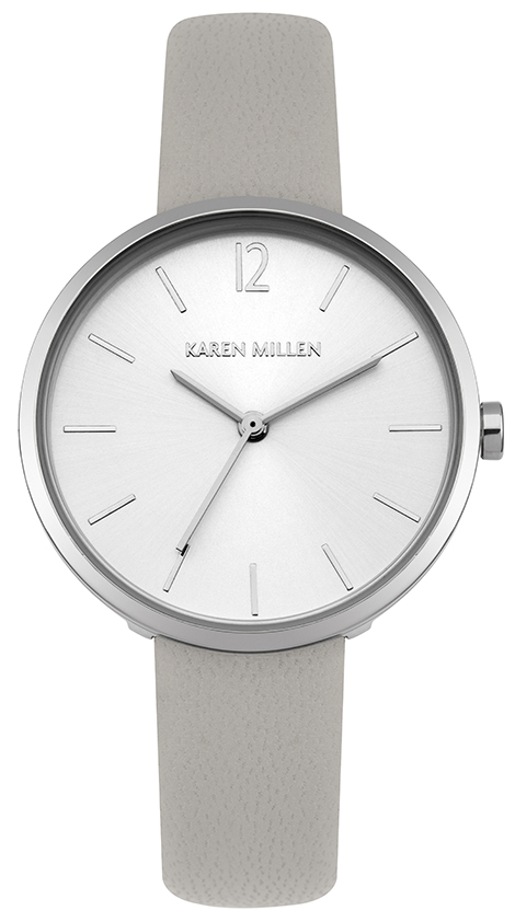 Γυναικείο ρολόι KAREN MILLEN, με λουράκι.