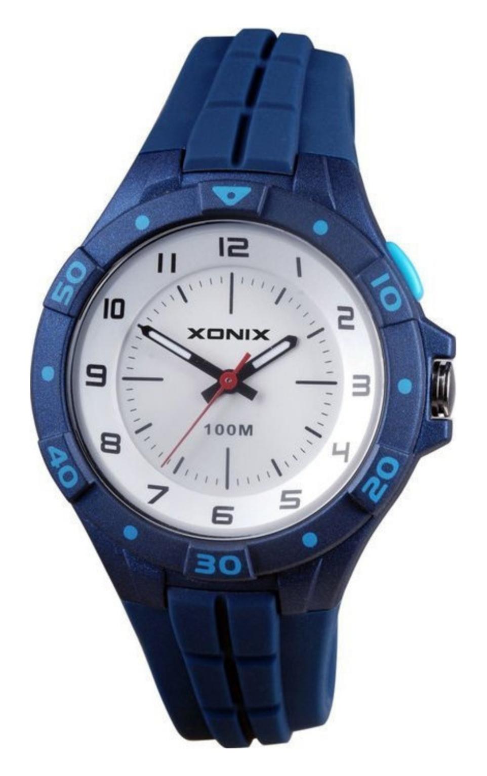 Παιδικό Ρολόι ΧΟΝΙΧ Blue Rubber Strap με καουτσούκ λουράκι. ΑΑΗ-005.