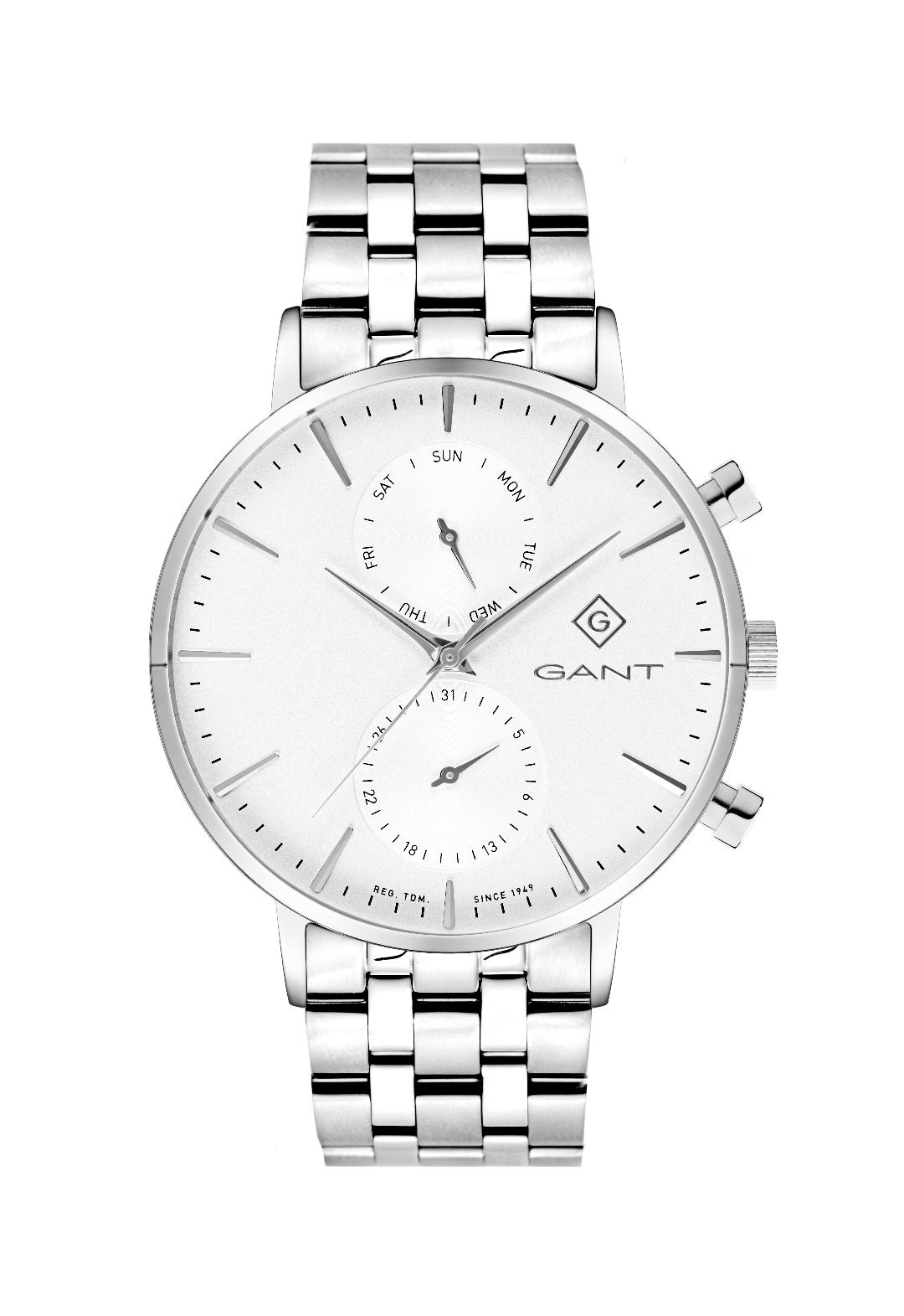 Ανδρικό Ρολόι GANT Park Hill ll Silver Stainless Steel Bracelet.