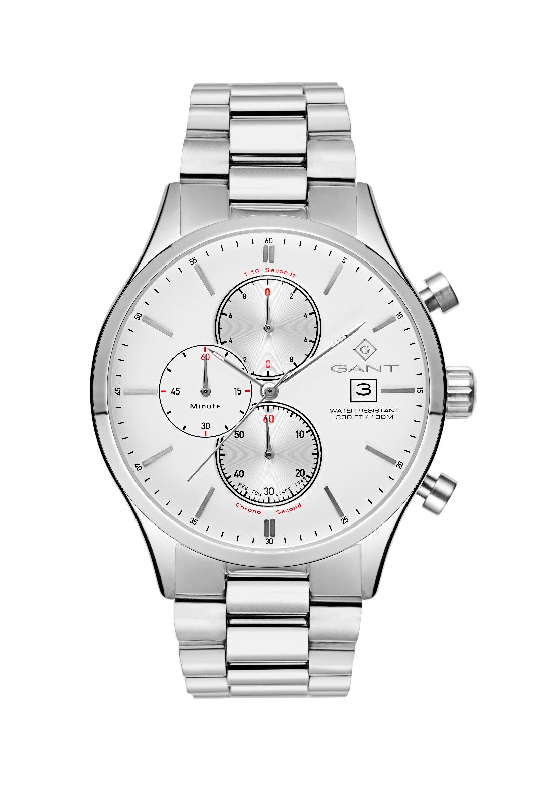 Ανδρικό Ρολόι GANT Vermont ll Stainless Steel Bracelet Chronograph.
