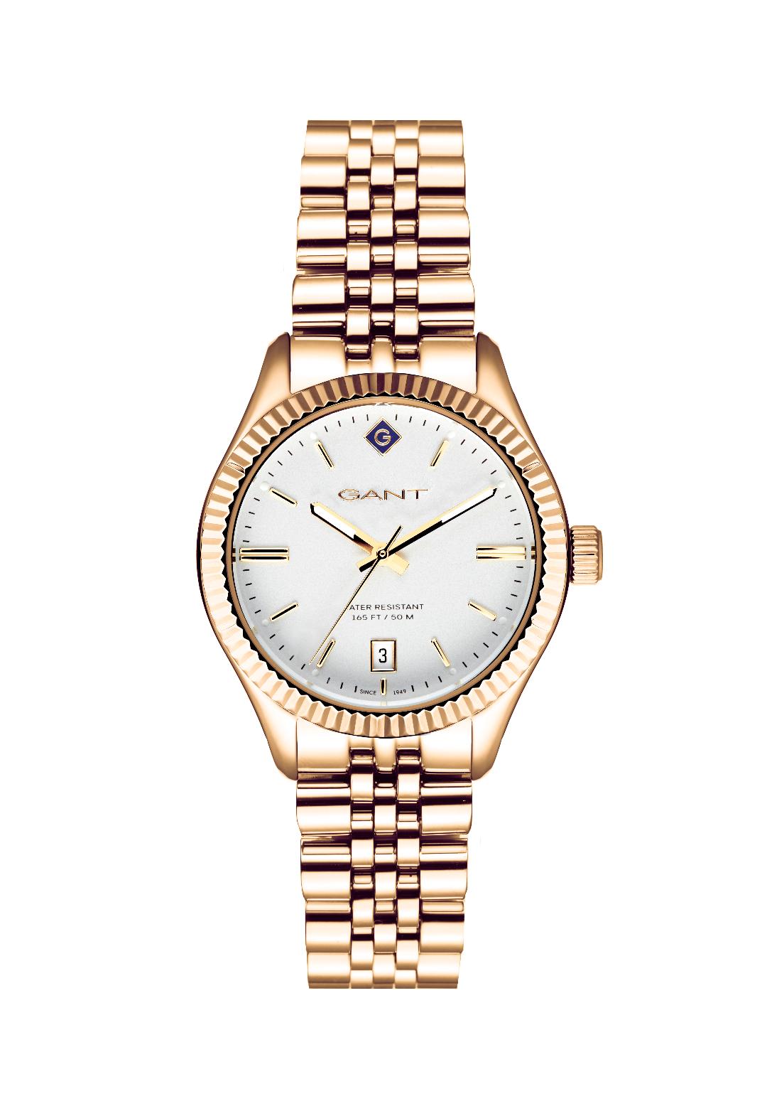 Γυναικείο Ρολόι GANT Sussex Gold Stainless Steel Bracelet.