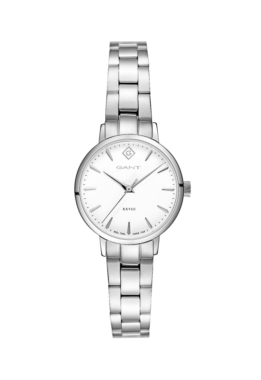 Γυναικείο Ρολόι GANT Park Avenue Silver Stainless Steel Bracelet.