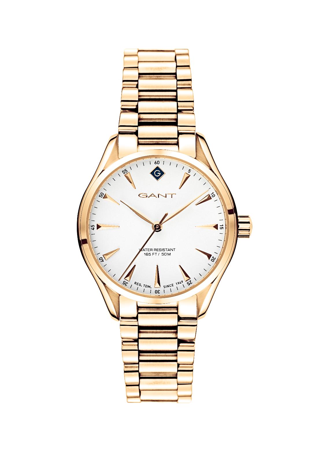 Γυναίκειο Ρολόι GANT Sharon Gold Stainless Steel Bracelet.