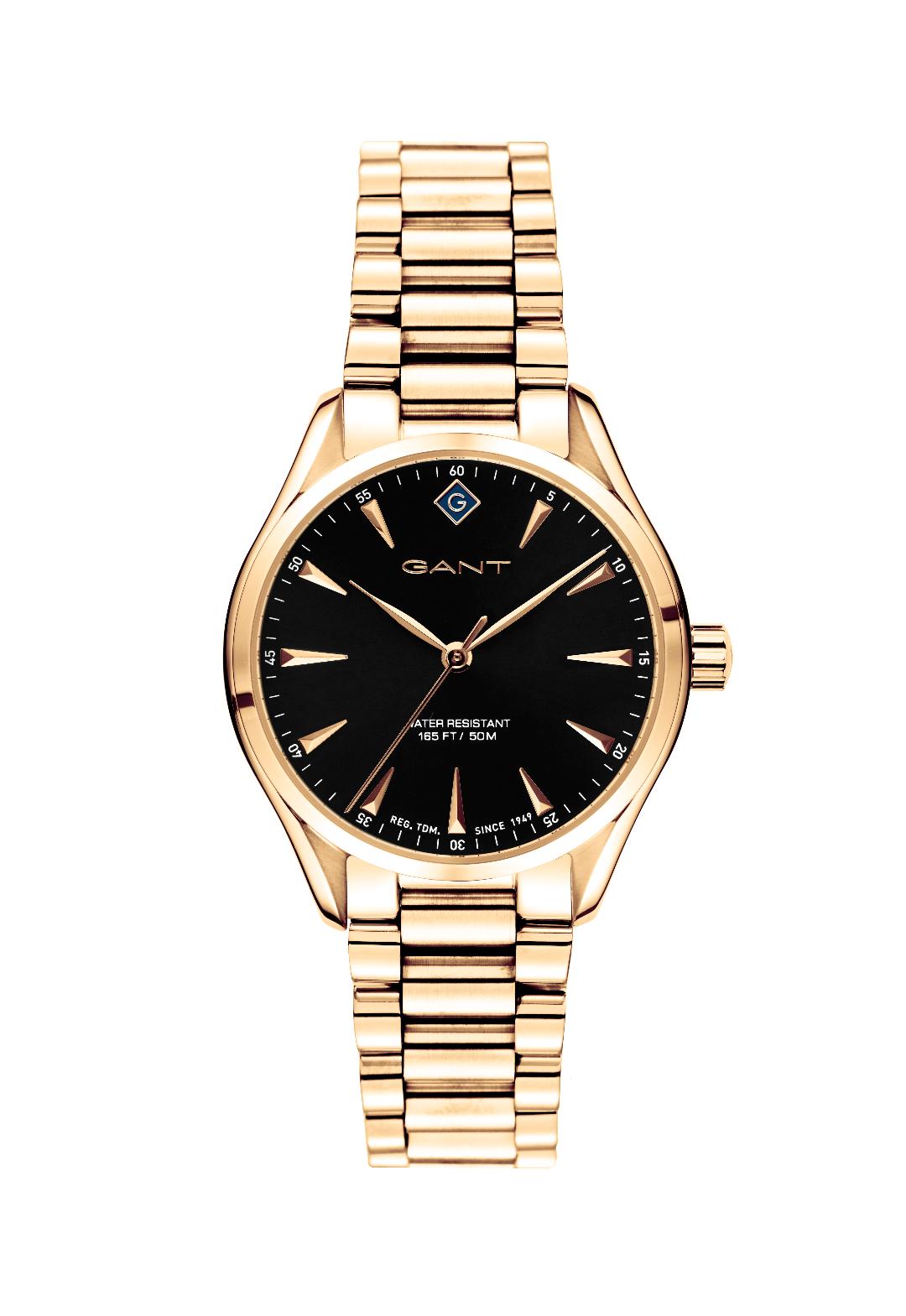 Γυναίκειο Ρολόι GANT Sharon Gold Stainless Steel Bracelet.