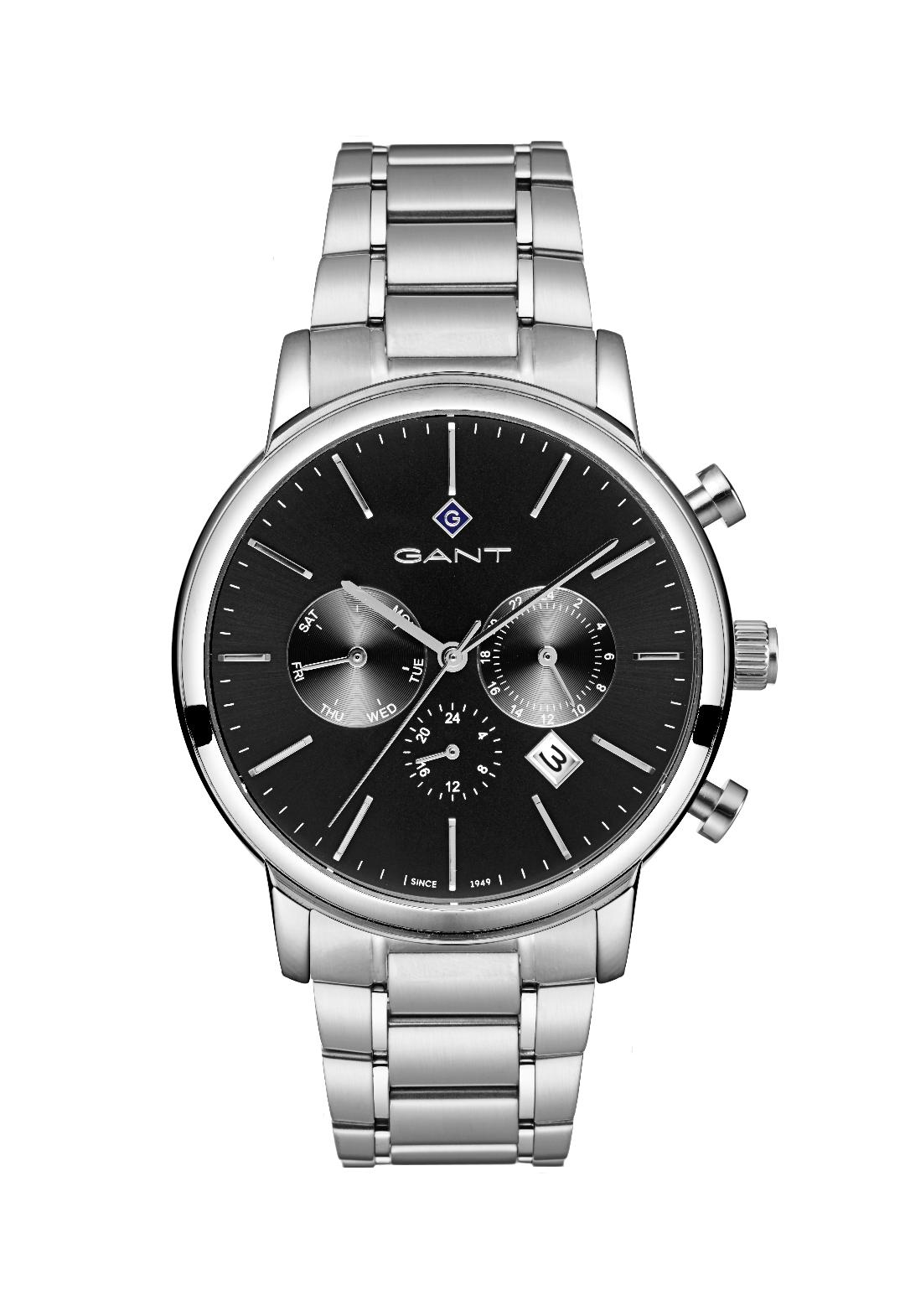 Aνδρικό Ρολόι GANT Cleveland Multifunction Stainless Steel Bracelet.
