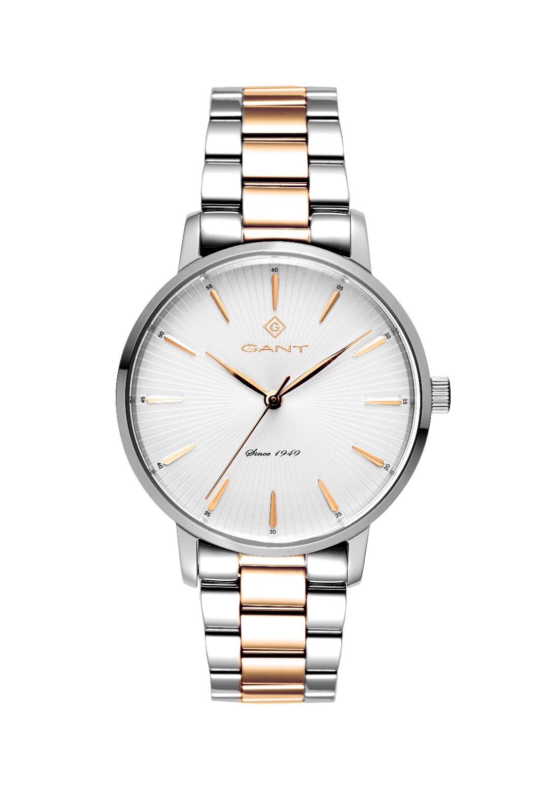 Γυναίκειο Ρολόι GANT Tiverton Two Tone Gold Stainless Steel.