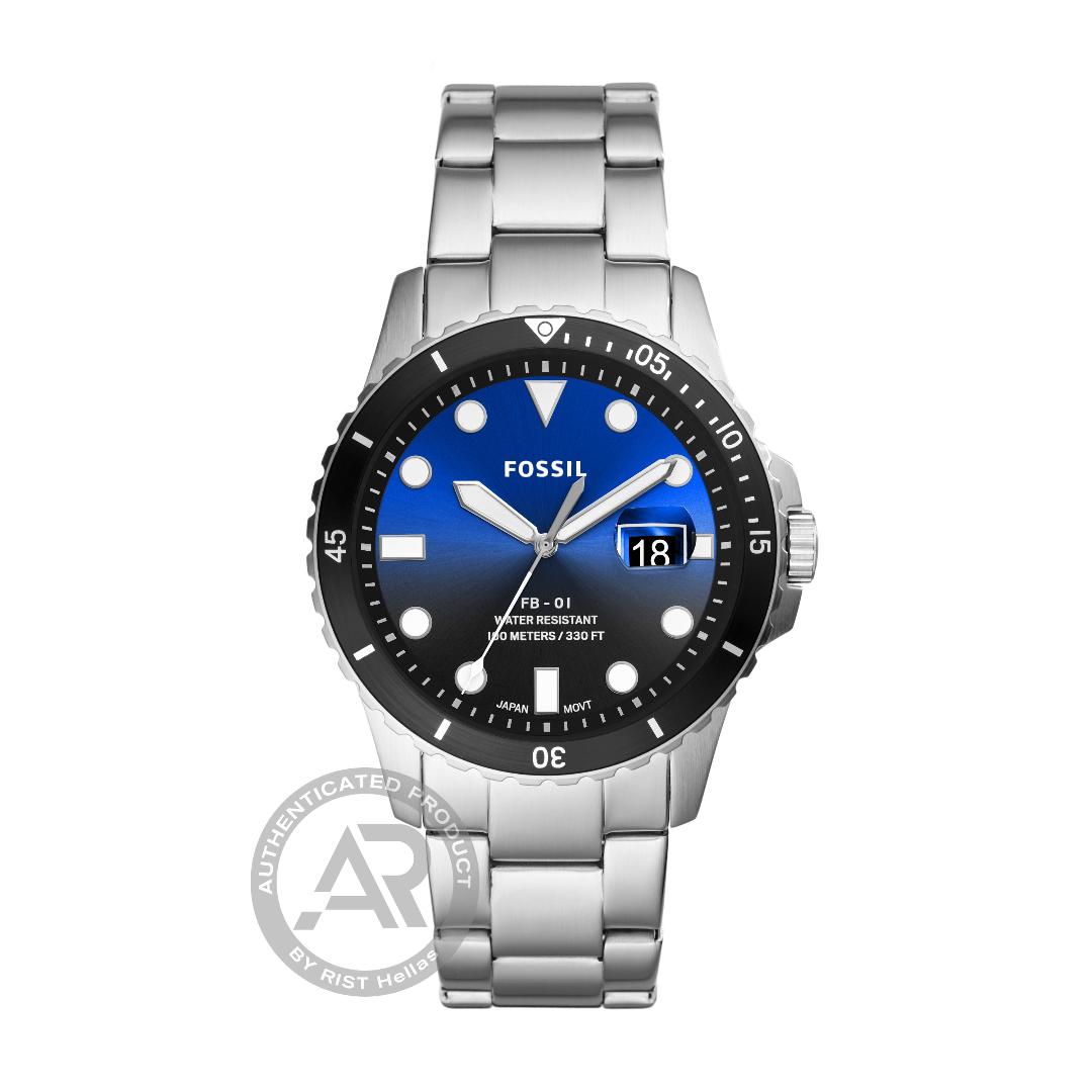 Ανδρικό Ρολόι FOSSIL FB-01 Stainless Steel Bracelet.