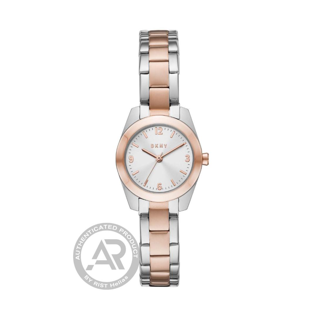 DKNY 2923 Nolita Two Tone Stainless Steel Bracelet.