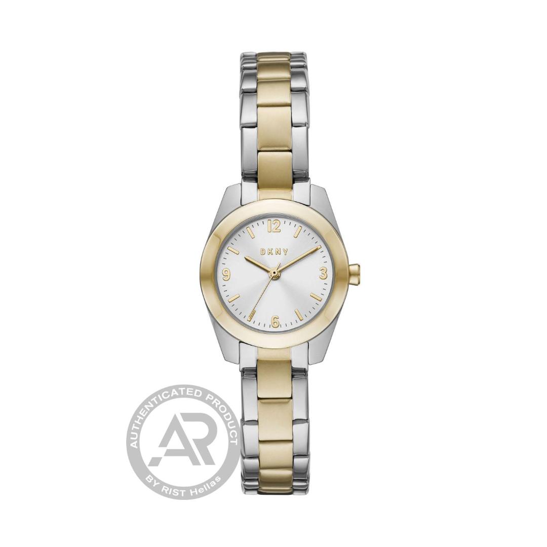 DNKY 2922 Nolita Two Tone Stainless Steel Bracelet.