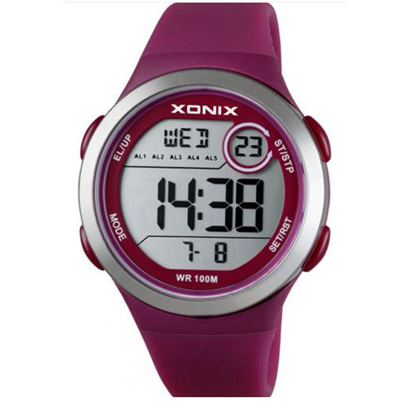 XONIX Purple Rubber Strap DAO-A04.
