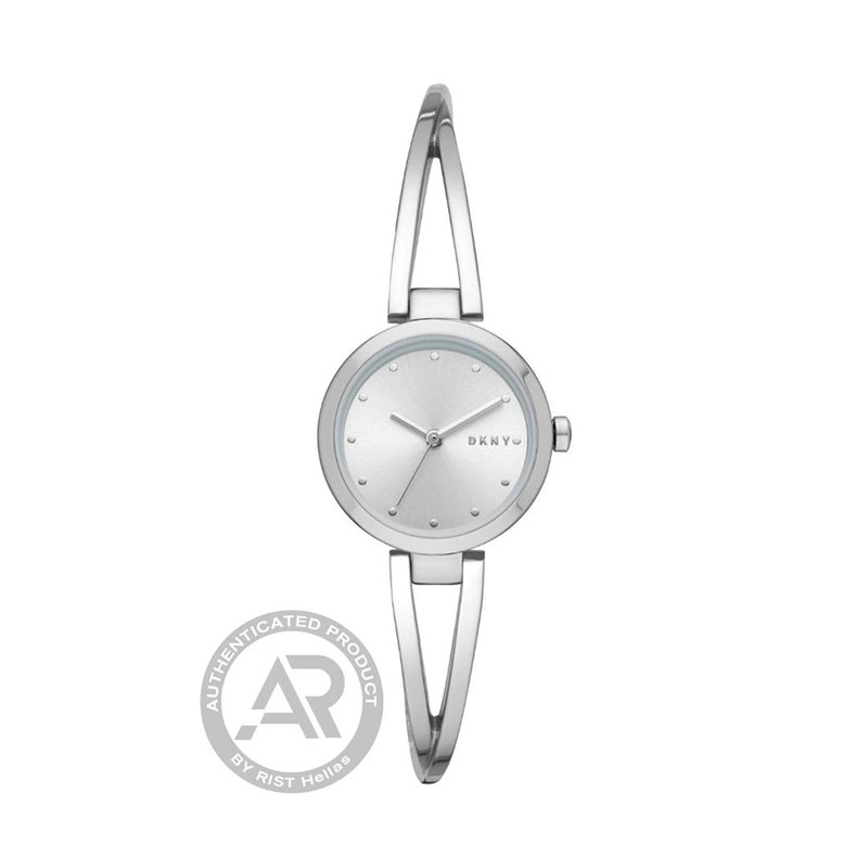 DKNY womens watch made of stainless steel with silver dial and silver bracelet NY2789.