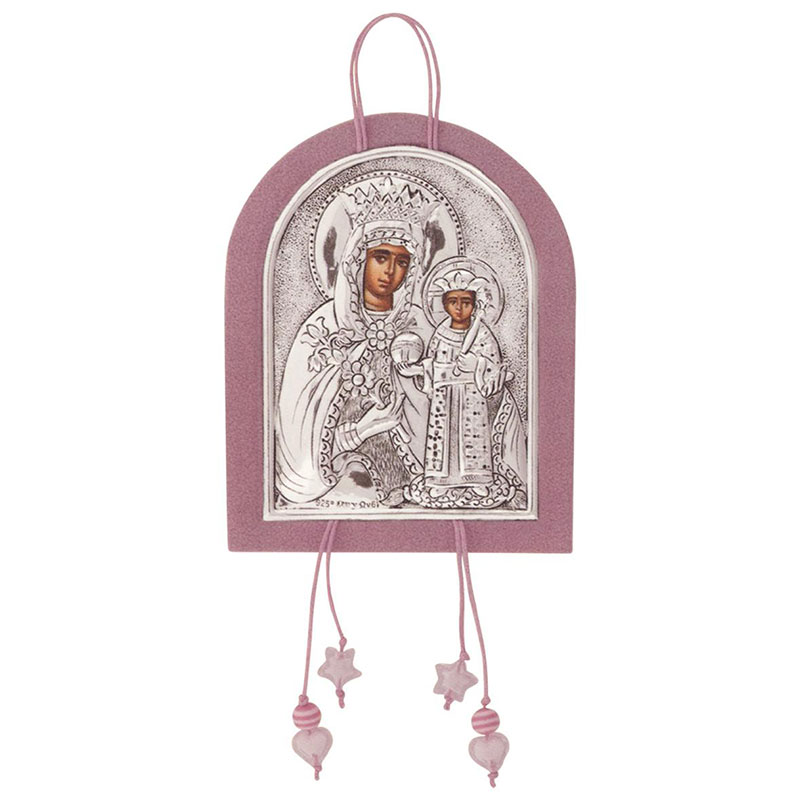 Childrens silver Virgin Mary for the 950 ° swing from the ASTRON laboratory.