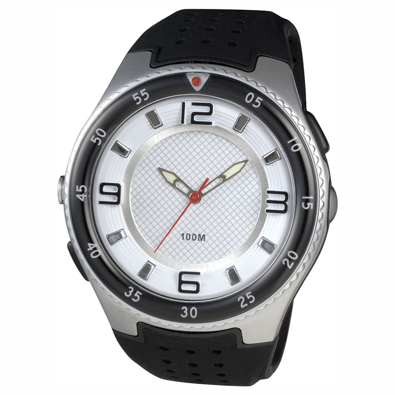 Ανδρικό ρολόι Xonix με μαύρο καουτσούκ λουράκι QK-006.