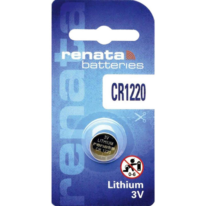 Renata Lithium Watch Battery CR1220 3V 1pc.