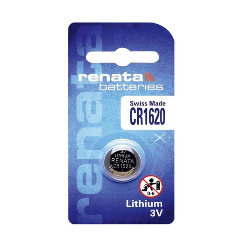 Renata Lithium Watch Battery CR1620 3V 1pc.