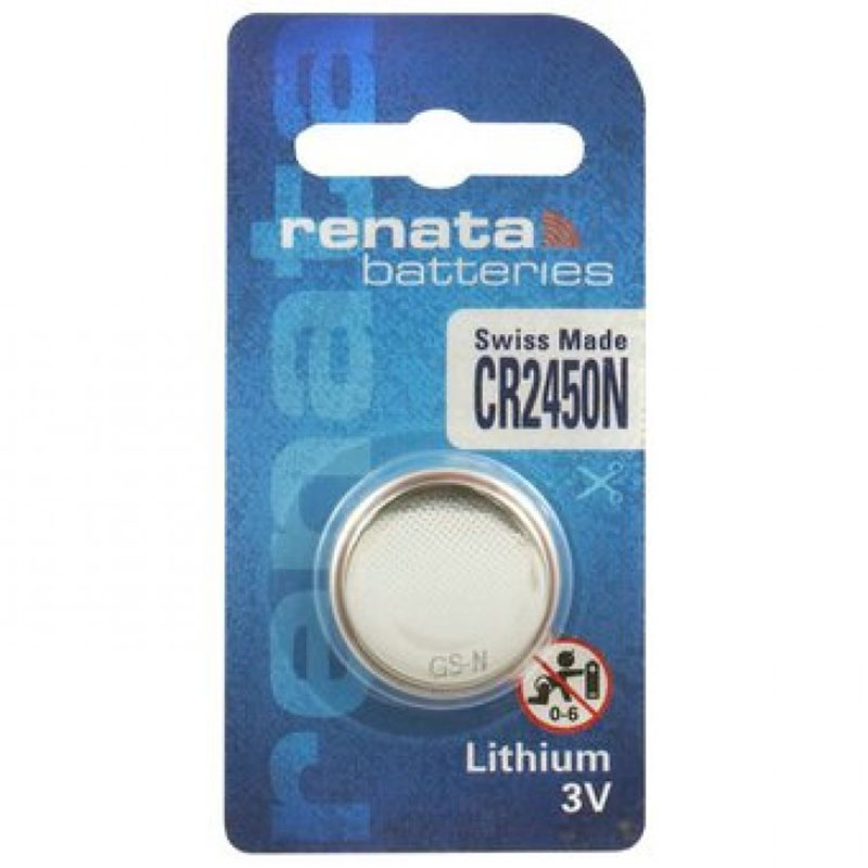 Renata Lithium Watch Battery CR2450 3V 1pc.