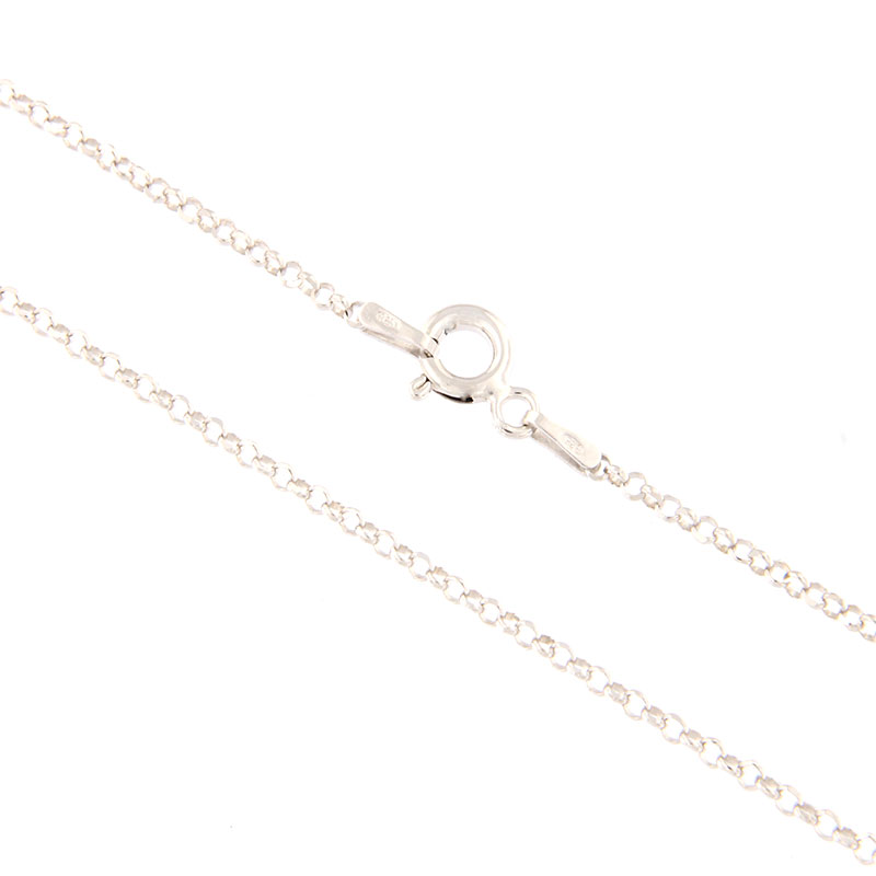 Silver silver plated neck chain 925 (45cm).