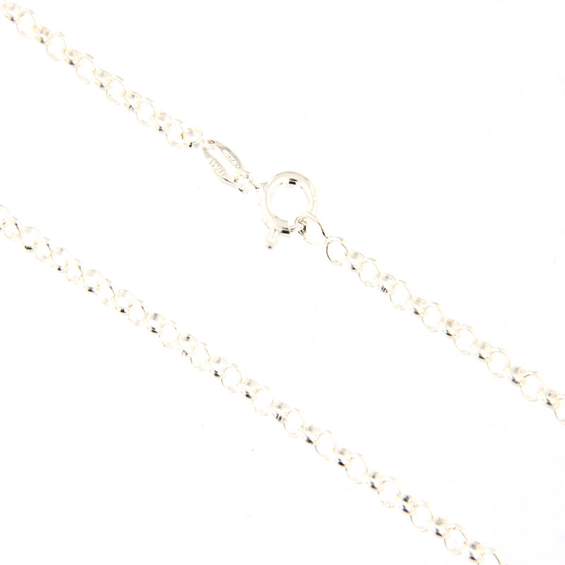 Silver silver plated neck chain 925 (40cm).